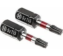 Бита Flex 203-180 (2 шт; 25 мм; TORX15) Hammer 362956