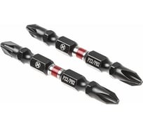 Бита двусторонняя Flex 203-177 (2 шт; 65 мм; PH2/PZ2) Hammer 362947