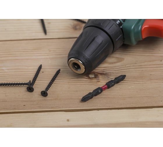Бита двусторонняя Flex (2 шт; 65 мм; PH2/PH2) Hammer 362946 203-176