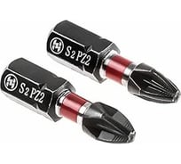 Бита Flex (2 шт; 25 мм; PZ2) Hammer 362940 203-171