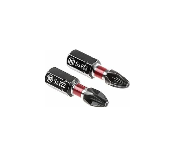 Бита Flex (2 шт; 25 мм; PZ2) Hammer 362940 203-171 1