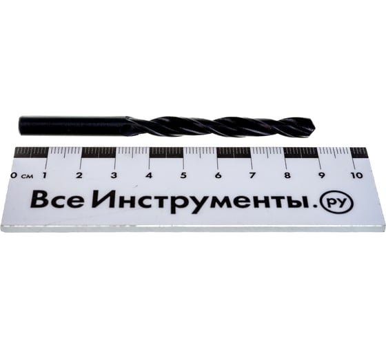 Сверло по металлу, Тевтон быстрорежущая сталь, 6,5x65x90мм, 10 шт 2960-090-065