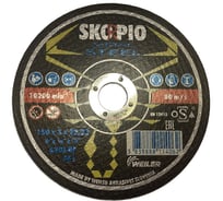 Круг отрезной по стали STANDART (150х3х22.23 мм; A30S-BF; F41) SKORPIO 700126
