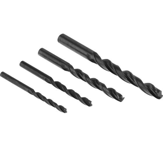 Сверла по дереву и пластику Flex DRMT 927-008 (4 шт; 5, 6, 8, 10 мм) HAMMER 252015