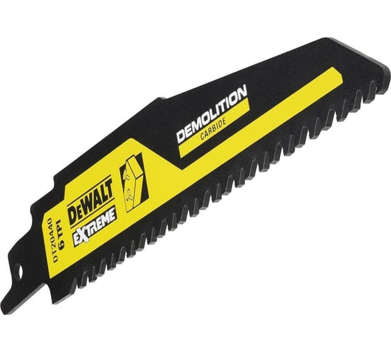 Полотно с карбидными зубьями Wood Nails 152 мм DEWALT DT20440-QZ