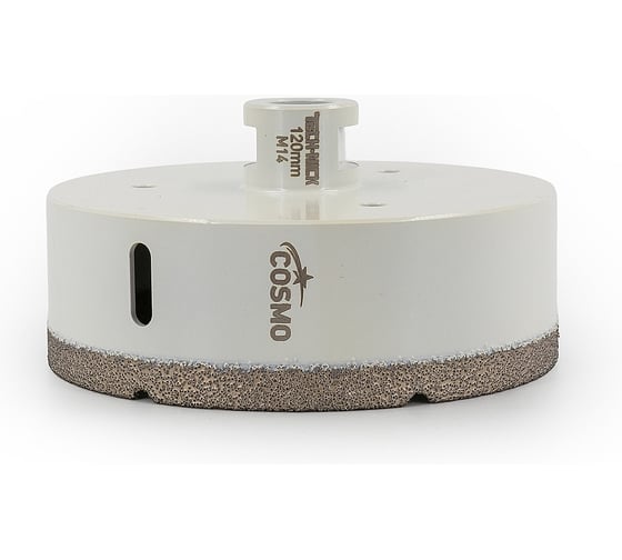 Сверло кольцевое TECH-NICK Cosmo+ (M14) 120/h-35мм | universal wet/dry / вакуумное спекание 179.600.5199 1