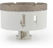 Сверло кольцевое TECH-NICK Cosmo+ (M14) 80/h-35мм | universal wet/dry / вакуумное спекание 179.600.5194