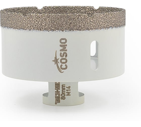 Сверло кольцевое TECH-NICK Cosmo+ (M14) 80/h-35мм | universal wet/dry / вакуумное спекание 179.600.5194 1
