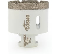 Сверло кольцевое TECH-NICK Cosmo+ (M14) 55/h-35мм | universal wet/dry / вакуумное спекание 179.600.5184