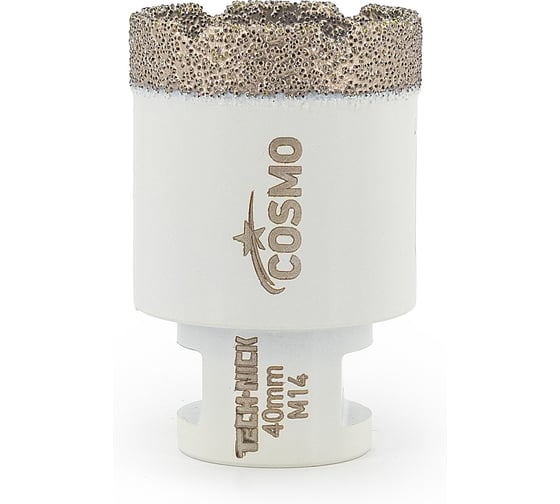 Сверло кольцевое TECH-NICK Cosmo+ (M14) 40/h-35мм | universal wet/dry / вакуумное спекание 179.600.5181 1