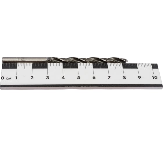 Сверло (10 шт; 4.8 мм; ц/х; Класс В; Р6М5/HSS) ТРЭЛ dn00244