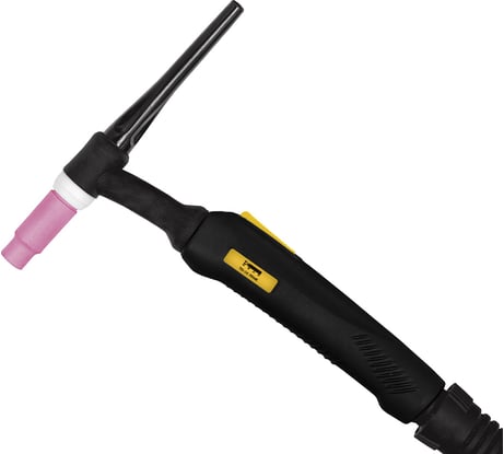 Горелка аргоновая TIG-26 PRIME 1 кнопка, СКР35-50, б/р, 2-pin, 4 м КЕДР 8015510