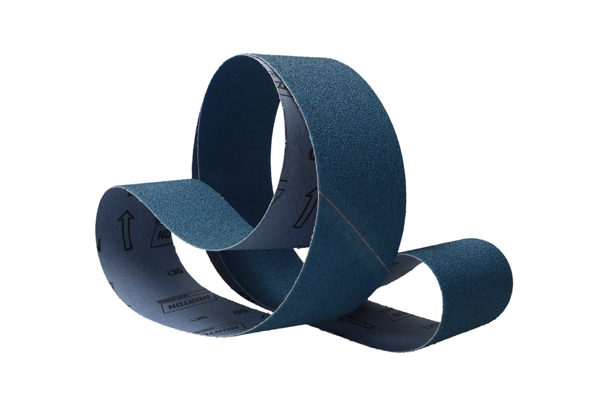 Лента шлифовальная Blue Forse (1250x50 мм; Р60; цирконий) для гриндера .