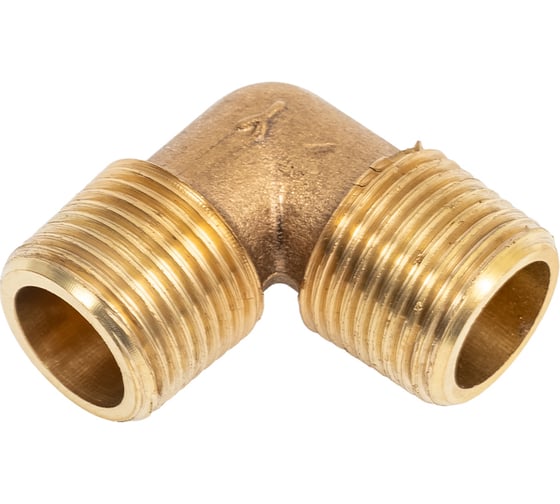 Соединитель угловой наружная резьба 3/8"х3/8", 5 шт Forsage F-MML06K(26646) 1