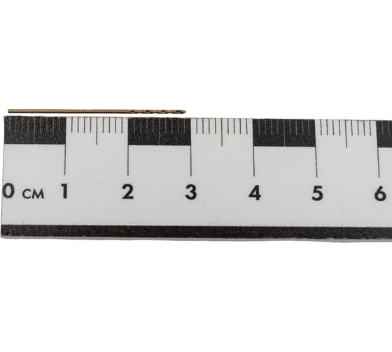 Сверло по металлу Р6М5К5/М35 (10 шт; 0.7 мм; ц/х; вышлифованное Класс А1) WOLFSTAR dc00205