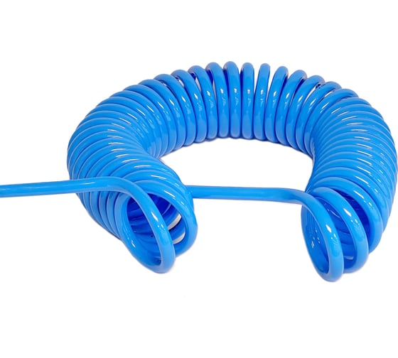 Шланг спиральный (10х6.5 мм; 10 м) CDC Pneumatics UC1065-10 BLUE