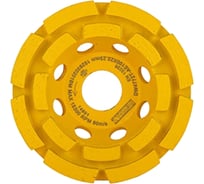 Чашка алмазная двойная (100х22.23 мм) DEWALT DW4772T-AE