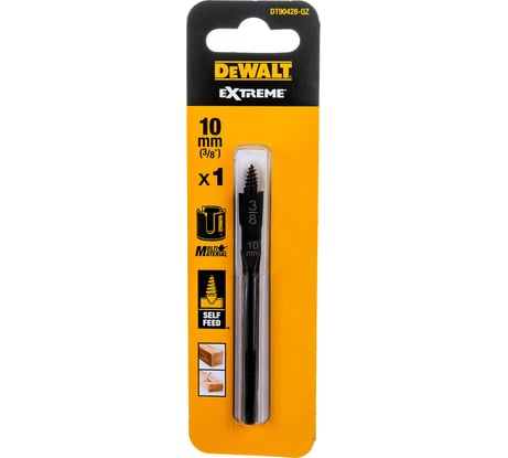 Сверло пилотное по мультиматериалам широкое 10 мм Dewalt DT90428-QZ