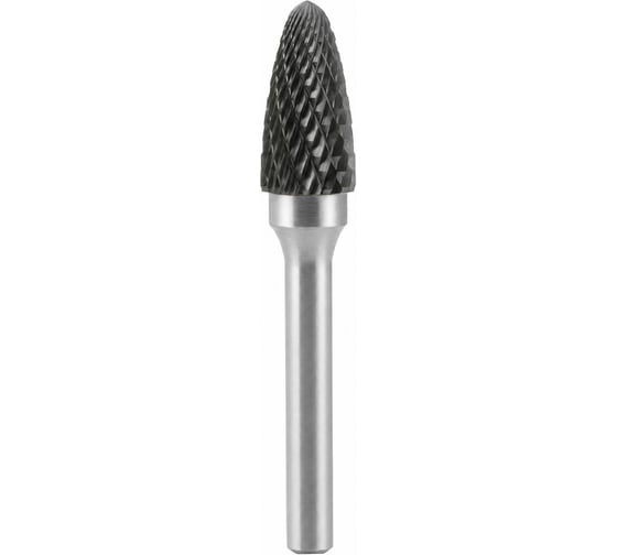 Борфреза твердосплавная тип F Diamond Industrial 12 х 25 мм S=6 мм параболическая DIDBFF1225