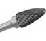 Борфреза твердосплавная тип F Diamond Industrial 12 х 25 мм S=6 мм параболическая DIDBFF1225 3