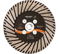 Диск турбо TECH-NICK TARGET 125xM14 (3.2x8.0/25)мм | гранит/dry 121.000.348