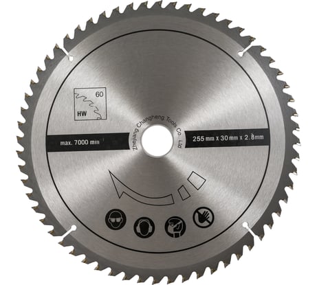 Пильный диск 60 зубьев Scheppach 7901200714