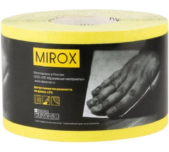 Рулон шлифовальный на бумажной основе MIROX SE 115мм x 50м Р240 MXSE11505024 1