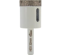 Сверло кольцевое TECH-NICK Cosmo+ (цанга) 32/h-35мм | universal wet/dry / вакуумное спекание 179.600.5211