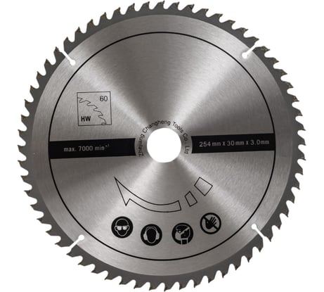 Пильный диск для торцовочной пилы HM100T Scheppach 3901203701