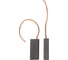 Угольные щетки для торцовочной пилы HM100T (2 шт.) Scheppach 3401101028 3