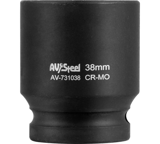 Головка ударная двенадцатигранная (38 мм; 3/4"DR) AV Steel AV-731038