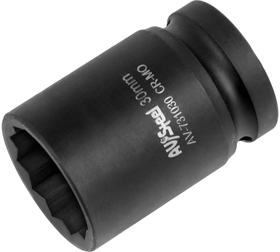 Головка ударная двенадцатигранная (30 мм; 3/4"DR) AV Steel AV-731030