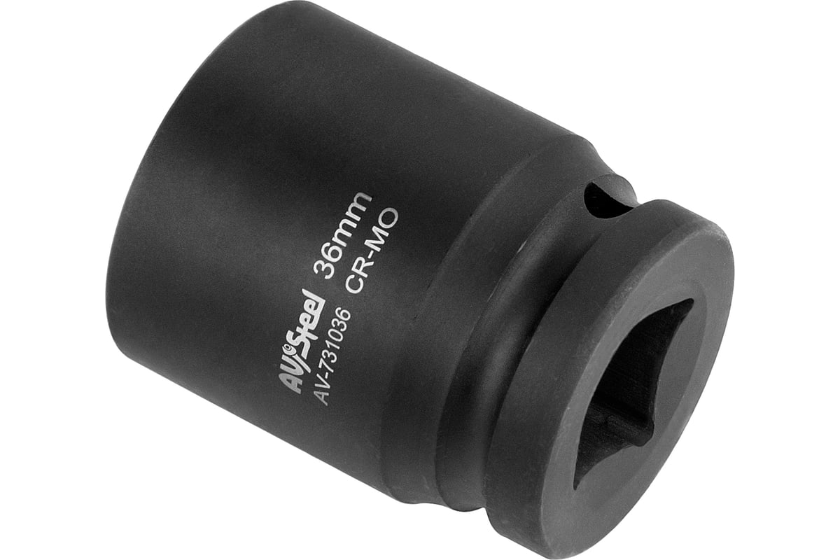 Головка ударная двенадцатигранная (36 мм; 3/4"DR) AV Steel AV-731036 ...