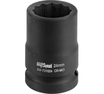 Головка ударная двенадцатигранная (24 мм; 3/4"DR) AV Steel AV-731024