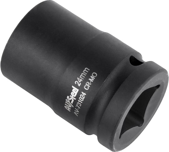 Головка ударная двенадцатигранная (24 мм; 3/4"DR) AV Steel AV-731024