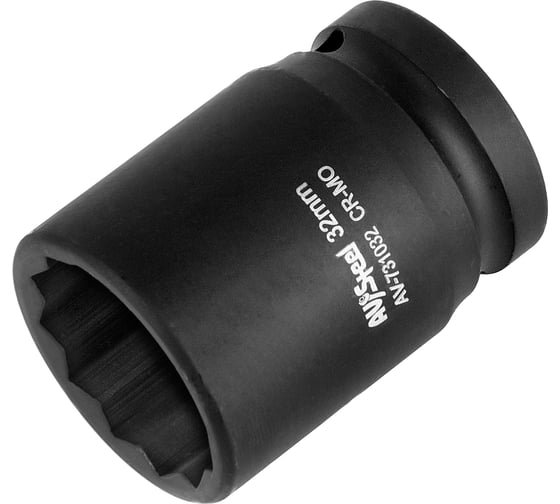 Головка ударная двенадцатигранная (32 мм; 3/4"DR) AV Steel AV-731032