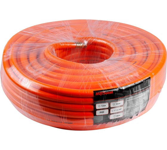 Шланг пневматический PVC бухта 12x18 мм, 50 м AV Steel AV-700312