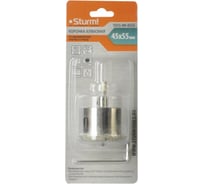 Коронка алмазная (55х55 мм; 6-гранный хв-к) Sturm 1055-09-5555