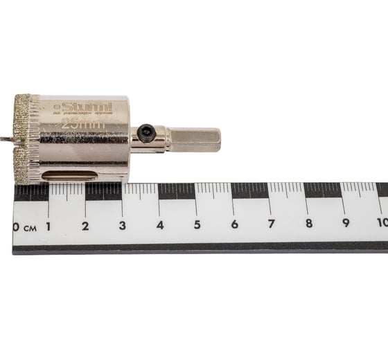 Коронка алмазная (25х55 мм; 6-гранный хв-к) Sturm 1055-09-2555