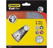 Круг алмазный FatMax сегментный по бетону 125x22.2 мм Stanley STA38107-XJ