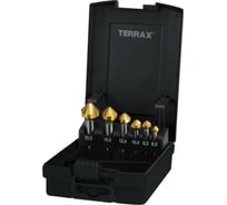 Набор из 6-х Зенковок Terrax by RUKO /6,3 8,3 10,4 12,4 16,5 20,5/ A102152TRO