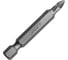 Бита GRAFF PZ1, 50 мм, 2 шт в блистере, Standart 57150 1