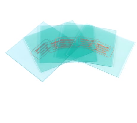 Комплект защитных стекол для маски WH 300, 5 шт (4-107x89 мм, 1-105x97 мм) блистер PATRIOT 880101901