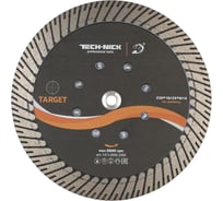 Диск турбо TECH-NICK TARGET 230xM14 (3.4x10/25)мм | гранит/dry 121.000.350
