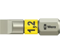 Бита WERA 3800/1 TS 1.2x6.5x25 мм WE-071002