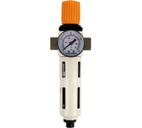 Фильтр-масловлагоотделитель WIEDERKRAFT 1/4 5 мкм, 16 Бар. с регулятором давления и автоматическим сбросом WDK-7720FA