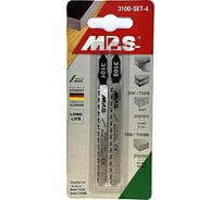 Набор полотен MPS для лобзика по дереву, 2 шт 3100-SET-4