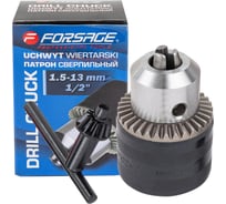Патрон цанговый Forsage для дрели (1.5-13мм, 1/2) F-G00500(61405)
