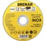 Круг отрезной по металлу BRENAR INOX 125x1 мм B205-01 1