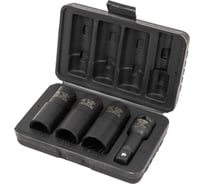 Набор головок-экстракторов Rockforce для поврежденных болтов и гаек 4пр. 1/2 RF-906U3(62166)